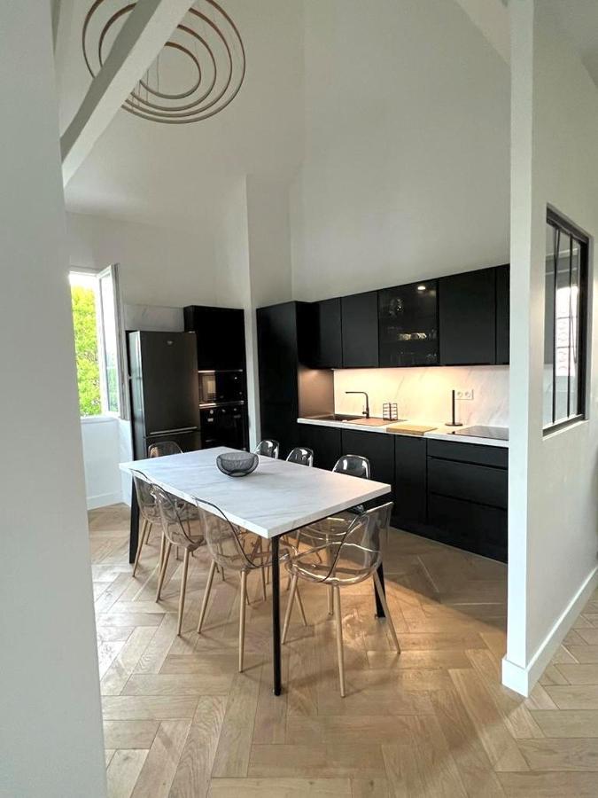 Piscine Et Jacuzzi Loft Ravissant Dans Une Maison Basque 安格雷 外观 照片