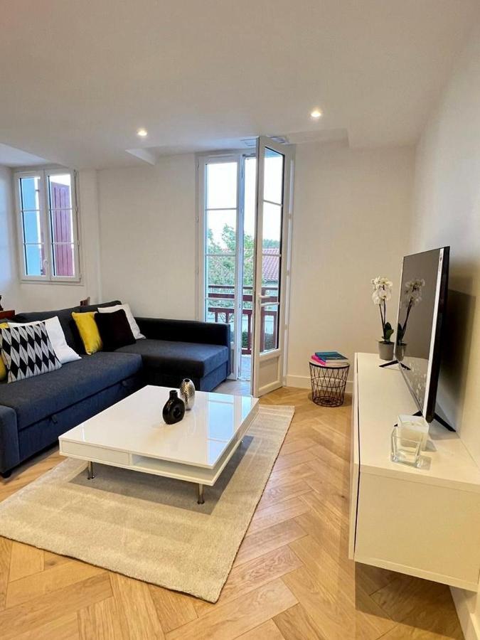 Piscine Et Jacuzzi Loft Ravissant Dans Une Maison Basque 安格雷 外观 照片